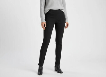 legginsy welurowe h m: H&M, Spodnie materiałowe damskie, rozmiar XS