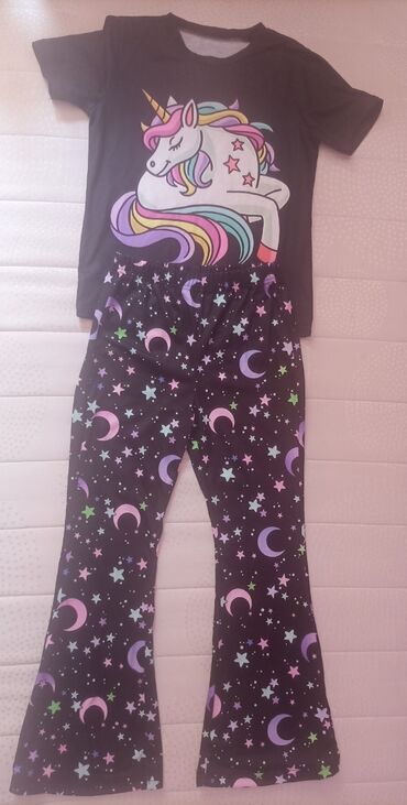 stitch majice: Set: T-shirt, Leggings, 122-128