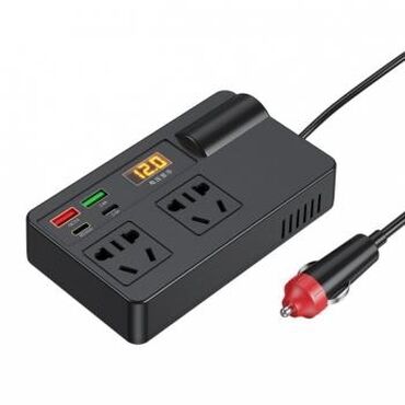 заря портер: Автомобильный инвертор 200W Выход 220V/12V/5V PD30W QC3.0 USB 2.4A