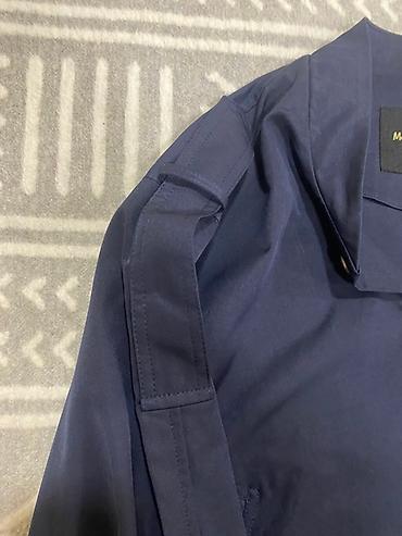 Kurtkalar: Massimo Dutti qadın gödəkçə - Rəng: tünd göy, işığa görə solğun — 5