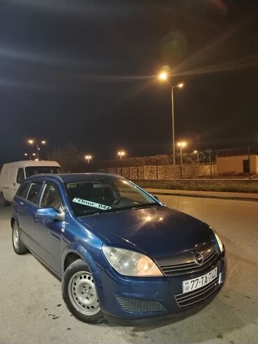 Opel: Opel Astra H Caravan (universal), göy rəng. - Kuzov: universal — 15