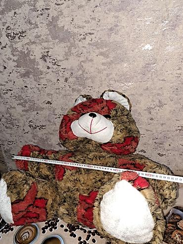 букет из мягких игрушек: Yupyumwaq tuklu yeke oyuncaq ayi. yenidir. hec bir deffekti yoxdur — 5