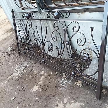 Изготовление перил: Изготовление перил Материал: Кованное железо, Наружные, Бесплатный замер — 88