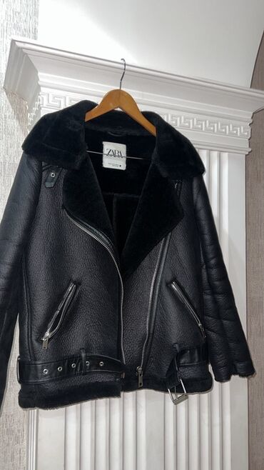 zara gödəkçə: Dəri kurtka, Zara, XS (EU 34)