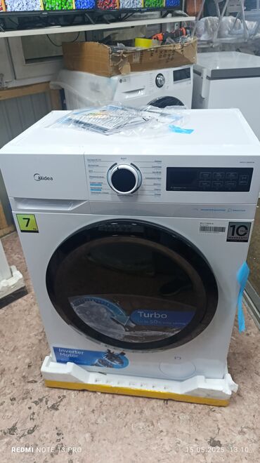 алиса голосовой помощник купить: Стиральная машина Midea, Новый, Автомат, До 7 кг, Компактная