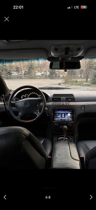 300 000: Mercedes-Benz S-Class: 1999 г., 5 л, Автомат, Бензин, Седан — 4