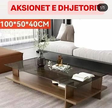 ugaoni ormar: Klub sto za dnevnu sobu – dimenzije 100 × 50 × 40 cm. - Moderan — 1