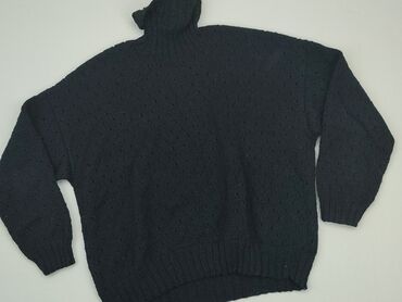 czarne bluzki xxl: Sweter, 2XL, stan - Dobry