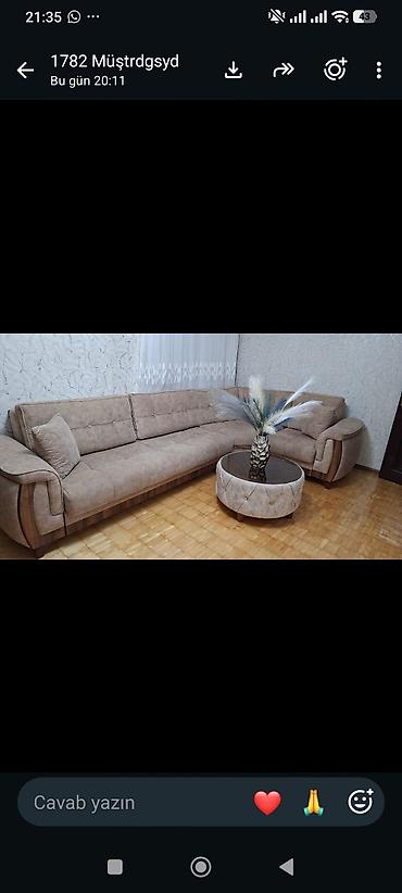 Künc divan və jurnalni. 700 azn. ideal vəziyyətdədi hər iki tərəf lalafo.az -da Künc divan və jurnalni. 700 azn. ideal vəziyyətdədi hər iki tərəf