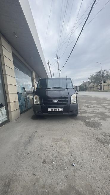 vaz 2107 ehtiyat hisseleri: Ford Transit yük/miniven - Korpus: qara rəng, uzun baza, yan sürgülü — 1