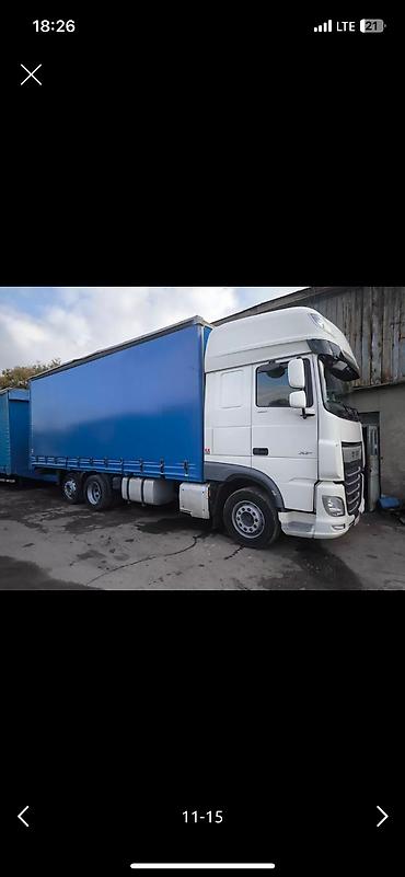 Тягачи: Тягач, DAF, 2018 г., Тентованный — 4