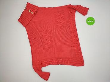 sweter w chmury: Ponczo damskie, rozmiar One size — 2