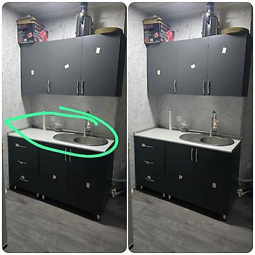 2 əl kuxna mebeli: Endirimm ‼️ ✔️150 man(Nəsimi rayon). Salon üçün kuxna mebeli — 1