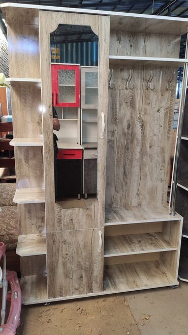 Шкафы-прихожие: Шкаф-прихожая, Новый, С зеркалом, ЛДСП at lalafo.kg — 10 Шкафы-прихожие: Шкаф-прихожая, Новый, С зеркалом, ЛДСП — 10