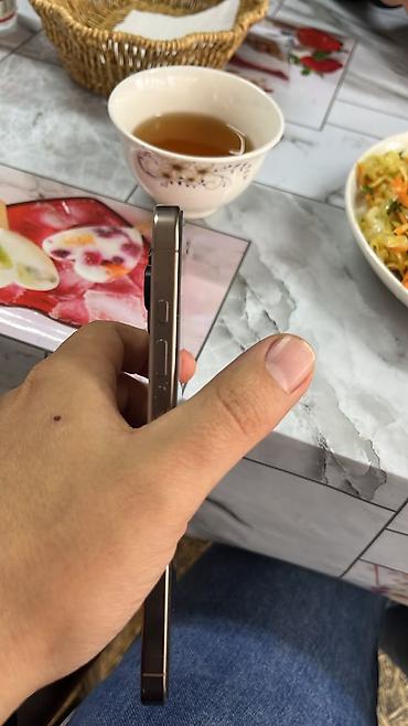 iphone 7 8: IPhone 16 Pro Max, Б/у, 256 ГБ, Desert Titanium, Коробка, 90 % — 4