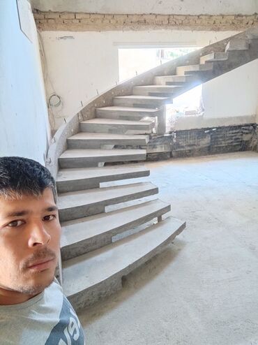 лестницы бетонные: Изготовлена леснитца из битоная отбой фигура