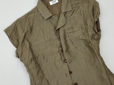 białe bluzki z bufiastymi rękawami: Shirt, M (EU 38), condition - Good