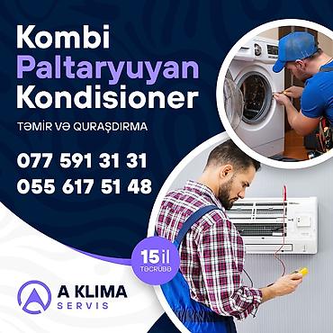 pec ustasi: Kondisioner temiri paltaryuyan temiri kombi temiri kondisioner ustasi — 1