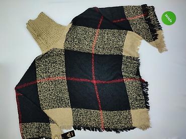 cheap winter clothes: Ponczo damskie, rozmiar One size — 3