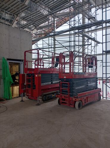 Tikinti texnikasının icarəsi: Yüksəklikdə işləmə avadanlıqlarının icarəsi və xidmətləri 8m-dən — 2