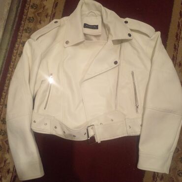 xəzli qadın gödəkçələri: Женская куртка M (EU 38), цвет - Белый