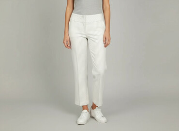 comma sukienki: Comma, Material trousers for women, size S