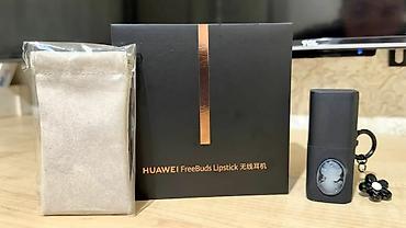 bultuzlu qulaqcıq: İşlənmiş Simsiz (Bluetooth) Qulaqcıqlar, Huawei, rəng - Qırmızı — 3