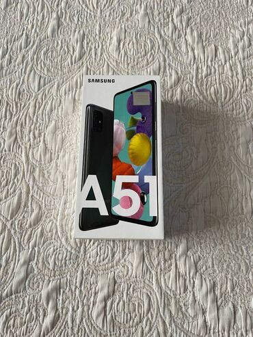 galaxy a51: Samsung A51, 64 GB, rəng - Qara