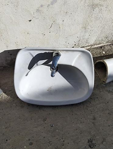 oyuncag at: Satılır: Seramik pədestal lavabo komplekti - Material: seramik - — 1
