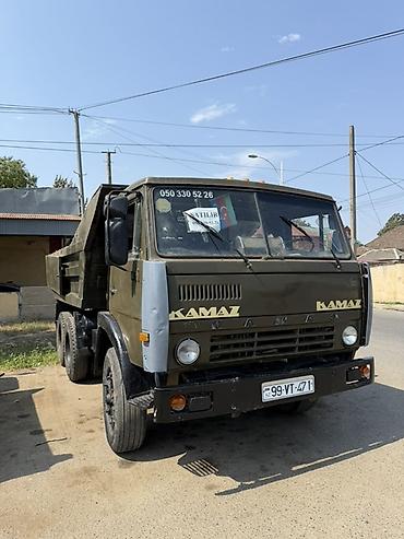 KAMAZ diyircəkli samosval (6x4) – ağır yük və inşaat işləri üçün