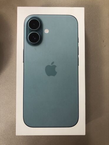 Apple iPhone: IPhone 16, 256 GB, Zəmanət, Face ID, Sənədlərlə