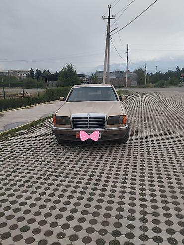 мерс w140: Mercedes-Benz S-Class W126, седан, бежевый цвет кузова. Основные — 3