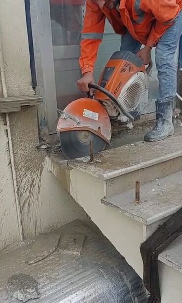 Beton işləri: Beton kəsimi və deşik açma xidməti- Beton kesimi beton kesen beton — 12