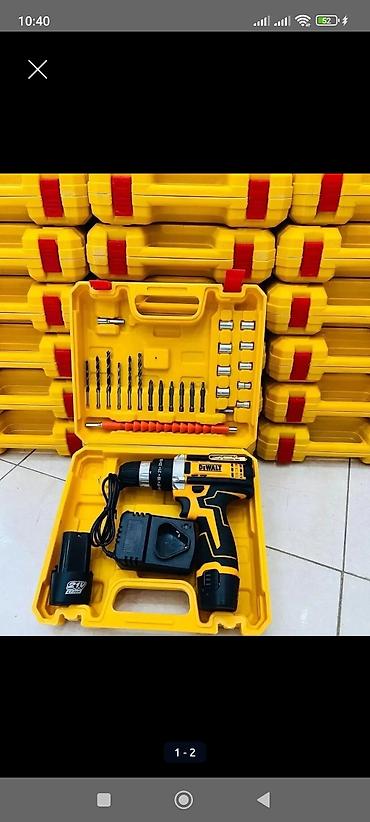 dewalt drel: Yeni Drel dəsti, Drel-şurupaçan — 1