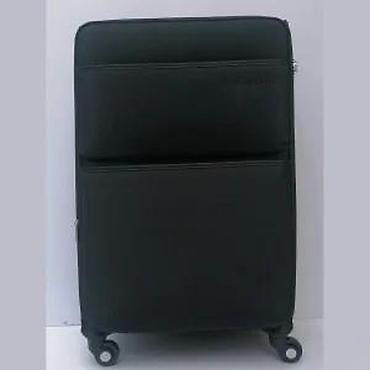 Putni koferi i torbe: Reddy Wenge kofer na točkiće – tekstilni, crne boje - Dimenzije — 14