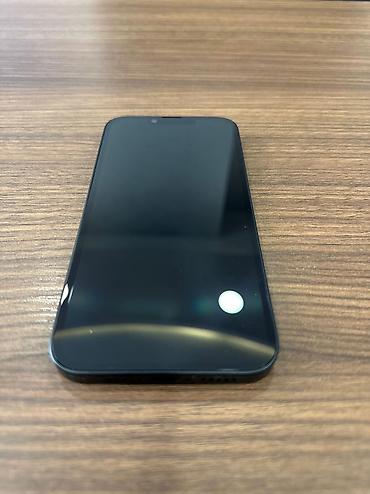 internet data: IPhone 16e, 128 GB, Qara, Simsiz şarj, Face ID — 2