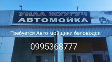 Требуется Авто мойщики.
 Беловодск