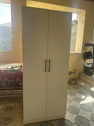 купить компьютерный стол бу: Açılan, 2 qapılı Düz dolab, Şifonyer