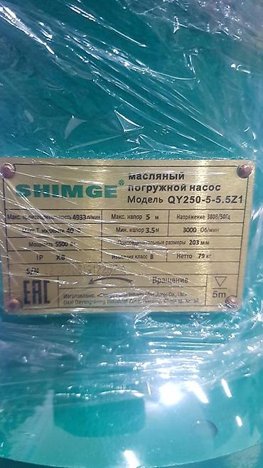 Оборудование для производства: Масляный погружной насос SHIMGE QY250‑5‑5.5Z1 Назначение: - Перекачка — 2