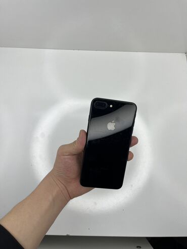 телефон айфон обмен: IPhone 7 Plus, Б/у, 128 ГБ, Jet Black, Зарядное устройство, Защитное стекло, Чехол, 100 %