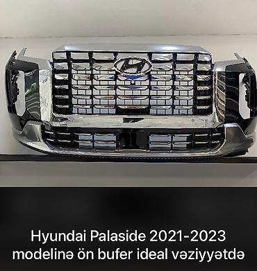 su radiyatoru: Ön, Hyundai palaside, 2023 il, Pulsuz çatdırılma, Ödənişli çatdırılma, Rayonlara çatdırılma — 1