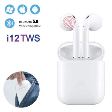 tablet sa olovkom cena: I 12 Tws 5.0 Bluetooth slusalice. *Povezuju se putem blututa