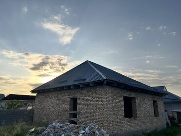 дома нижняя ала арча: Дом, 100 м², 4 комнаты, Собственник, ПСО (под самоотделку)