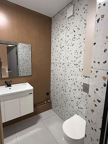 osh city: 1 комната, 55 м², Фрунзе мкр., 10 этаж, Дизайнерский ремонт — 1