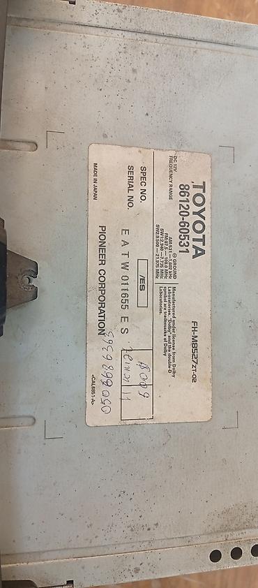 cd çalar: Toyota orijinal maşın maqnitofonu – Pioneer Corporation istehsalı — 2