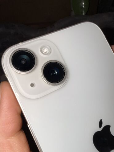 Apple iPhone: IPhone 14, Б/у, 256 ГБ, Белый, Зарядное устройство, Защитное стекло, Чехол, 84 % — 11