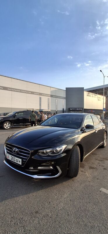 самая дорогая машина в кыргызстане: Hyundai Grandeur: 2019 г., 3 л, Автоматические, Газ, Седан