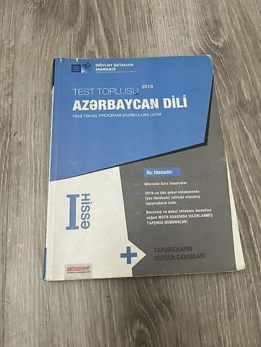 Testlər: Azərbaycan dili Testlər 8-ci sinif, M.B. Namazov, DİM, 1-ci hissə, 2023 il — 6