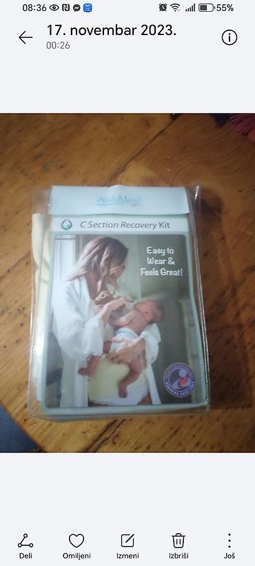 Bandažeri, steznici, korektori: AbdoMend C-Section Recovery Kit – komplet za oporavak nakon carskog — 1
