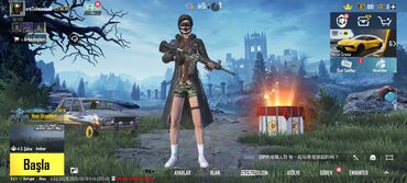 Маски, очки: PUBG MOBİLE HESAB SATILIR. 30 destansı 44kolleksiya 6